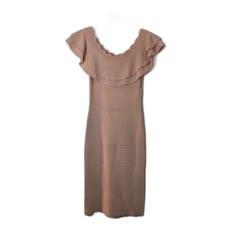 Eliza J. Sleeveless Pink Mini Dress Bodycon